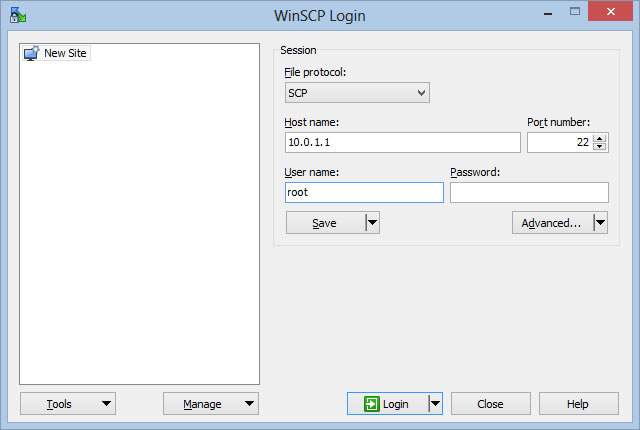 ev3winscp